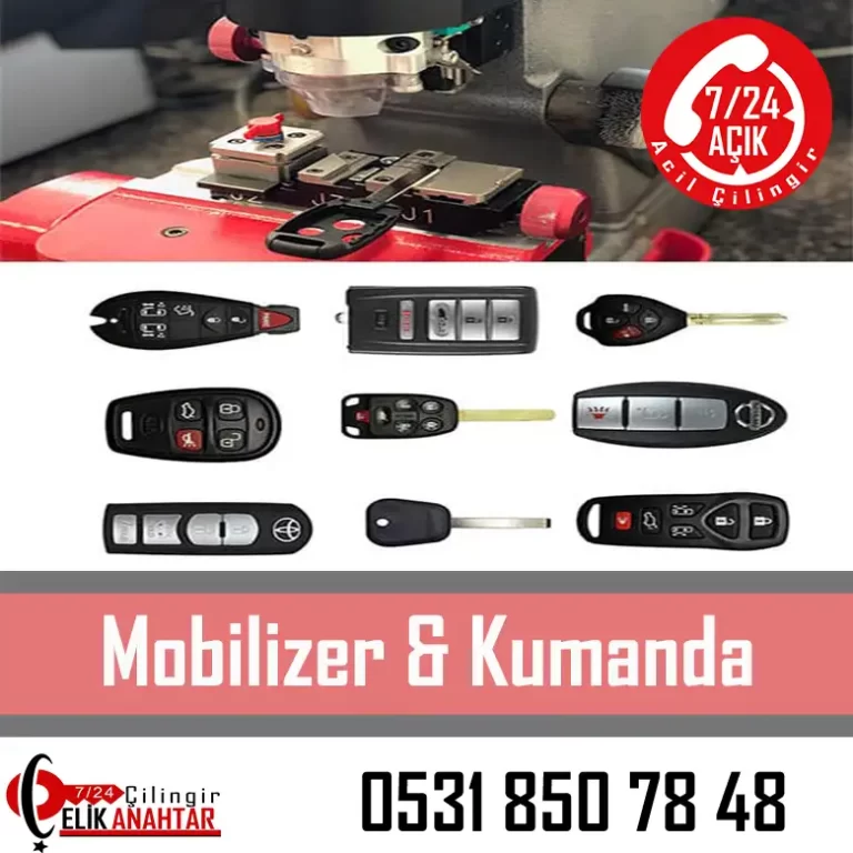 kumanda mobilizer çelik anahtar
